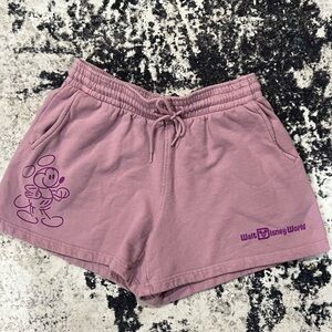 Disney Women's Mauve Athletic Shorts